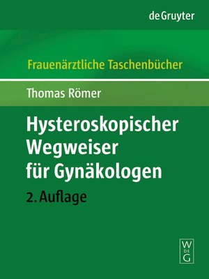 cover image of Hysteroskopischer Wegweiser für Gynäkologen